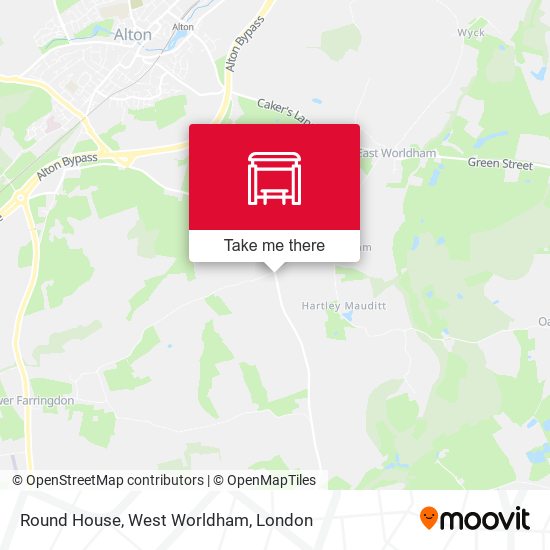 Round House, West Worldham map