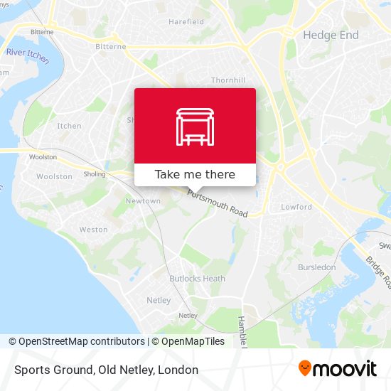 Sports Ground, Old Netley map