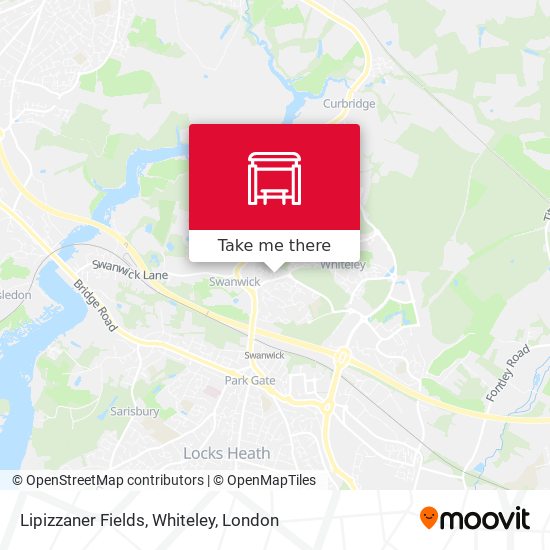 Lipizzaner Fields, Whiteley map