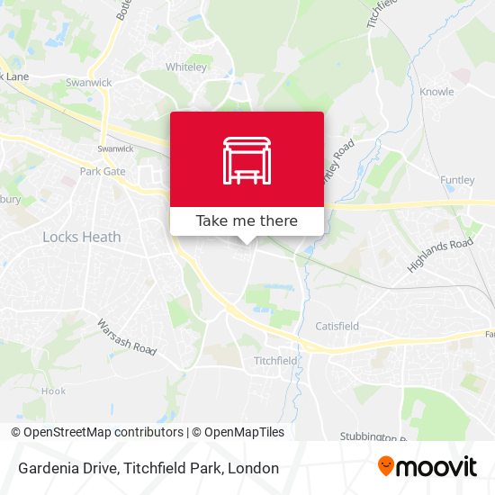 Gardenia Drive, Titchfield Park map
