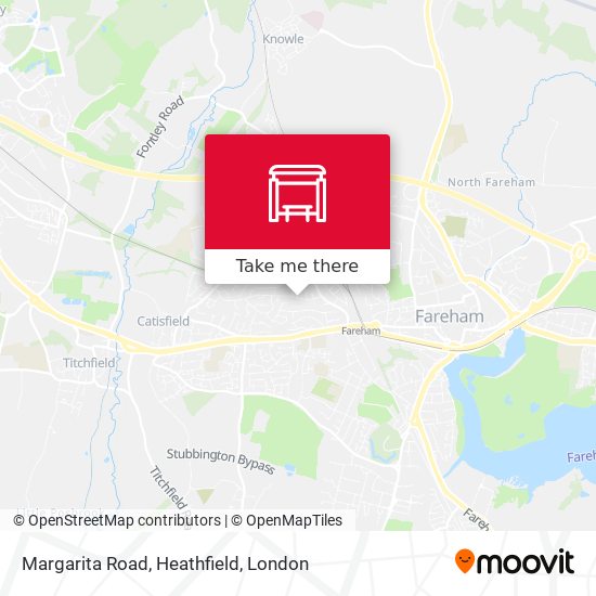 Margarita Road, Heathfield map