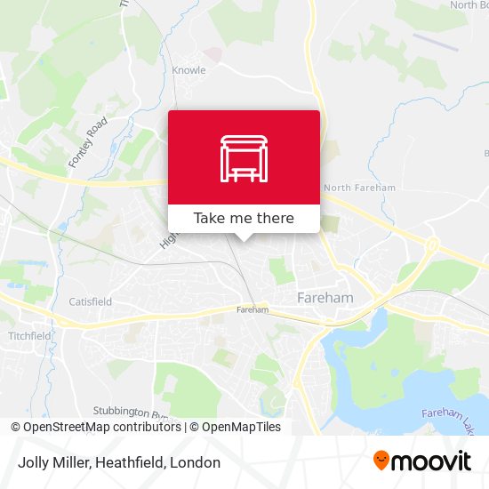 Jolly Miller, Heathfield map