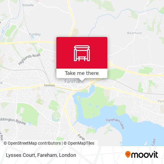 Lysses Court, Fareham map