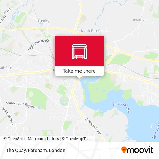 The Quay, Fareham map