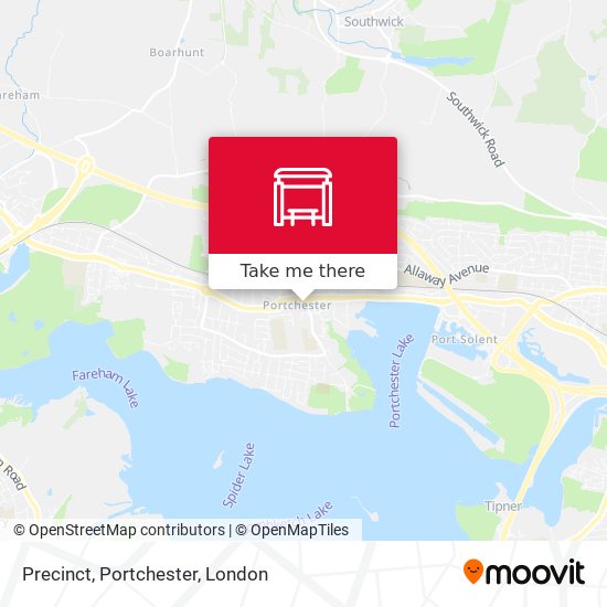 Precinct, Portchester map