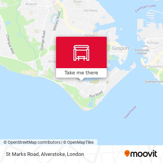 St Marks Road, Alverstoke map