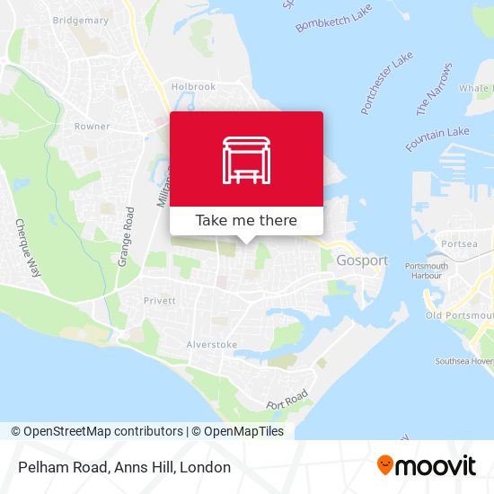Pelham Road, Anns Hill map