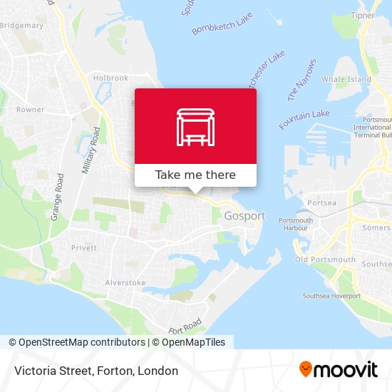 Victoria Street, Forton map