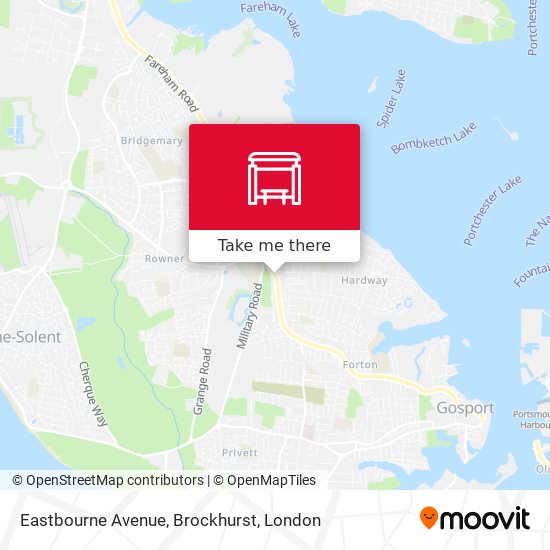 Eastbourne Avenue, Brockhurst map