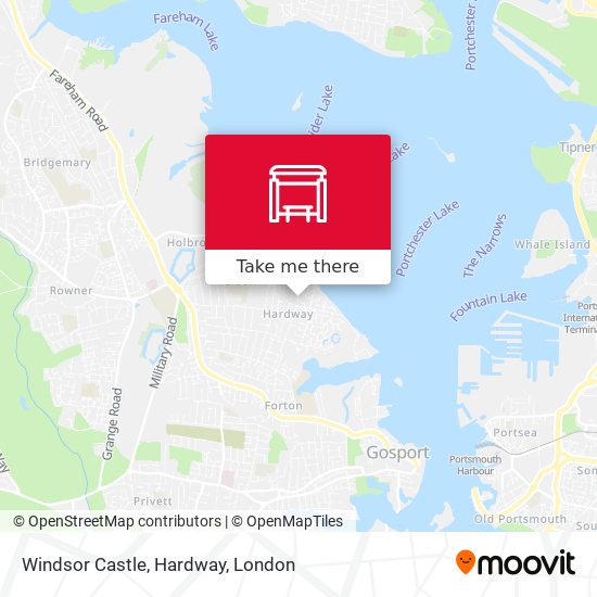 Windsor Castle, Hardway map