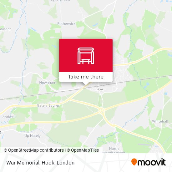 War Memorial, Hook map