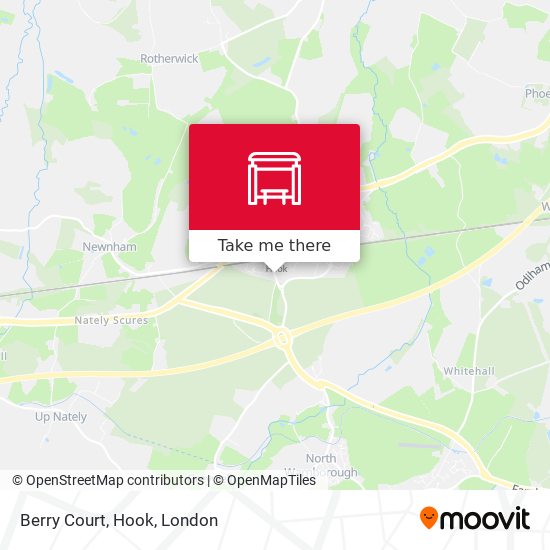 Berry Court, Hook map