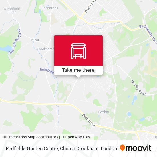 How To Get To Redfields Garden Centre Church Crookham In Hart By Bus Or Train