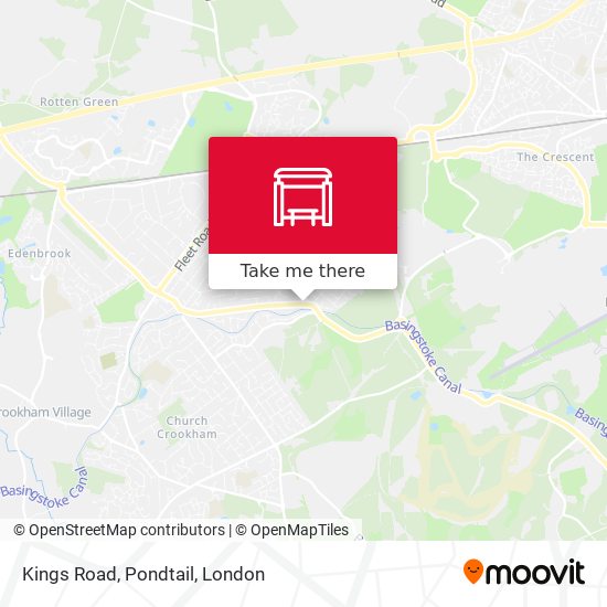 Kings Road, Pondtail map