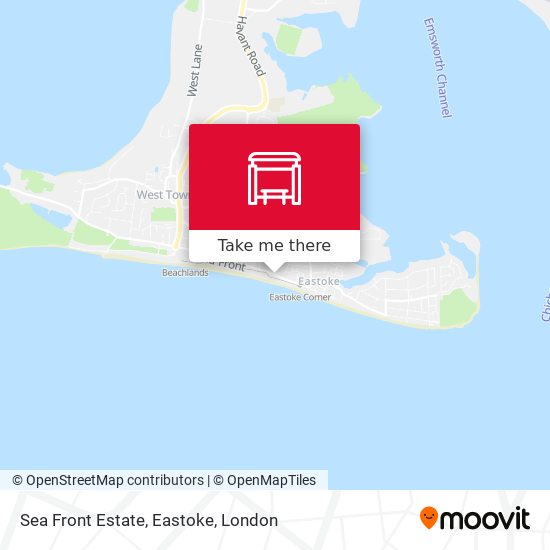 Sea Front Estate, Eastoke map