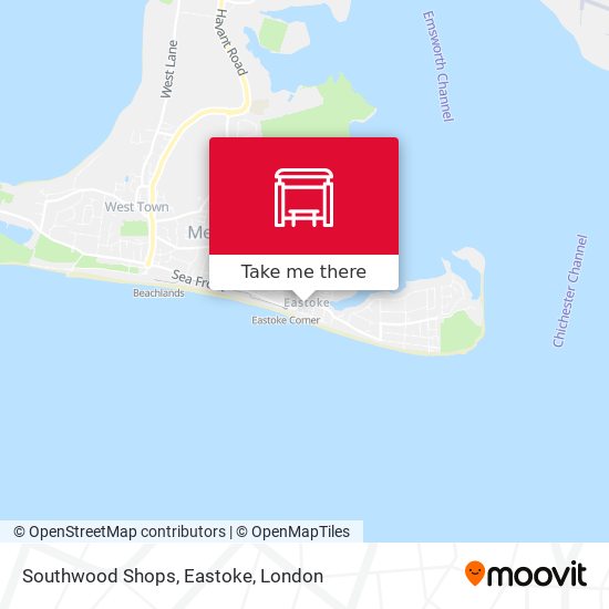 Southwood Shops, Eastoke map