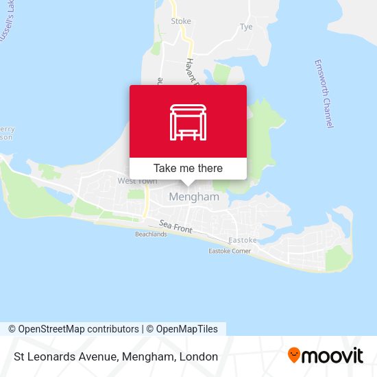 St Leonards Avenue, Mengham map