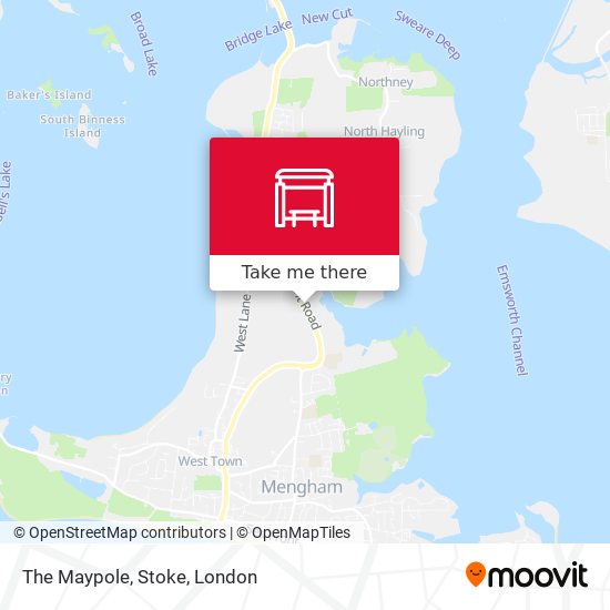 The Maypole, Stoke map