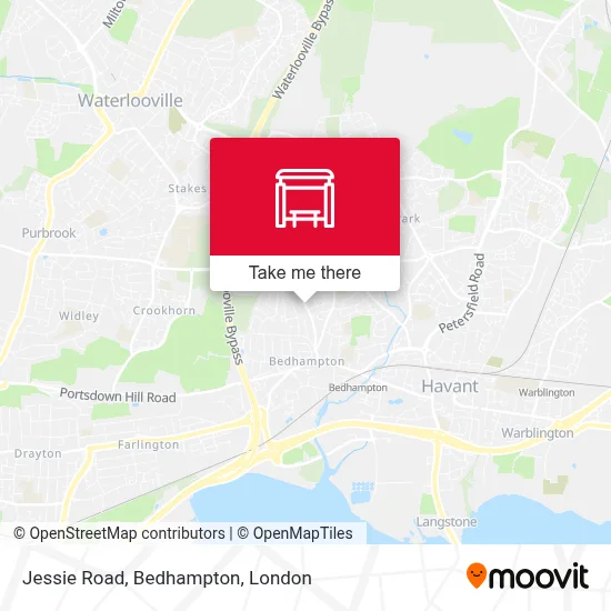 Jessie Road, Bedhampton stop - Routes, Schedules, and Fares