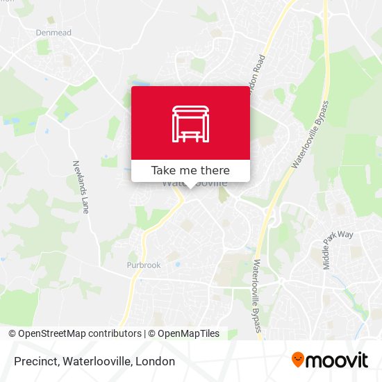 Precinct, Waterlooville map
