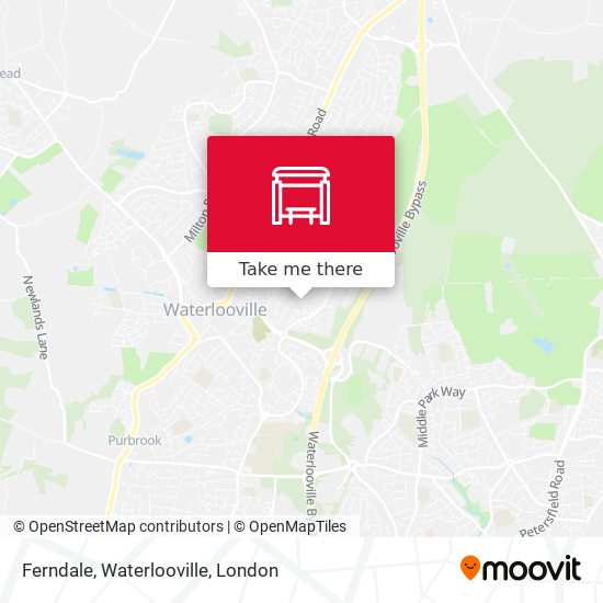 Ferndale, Waterlooville map