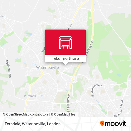 Ferndale, Waterlooville map