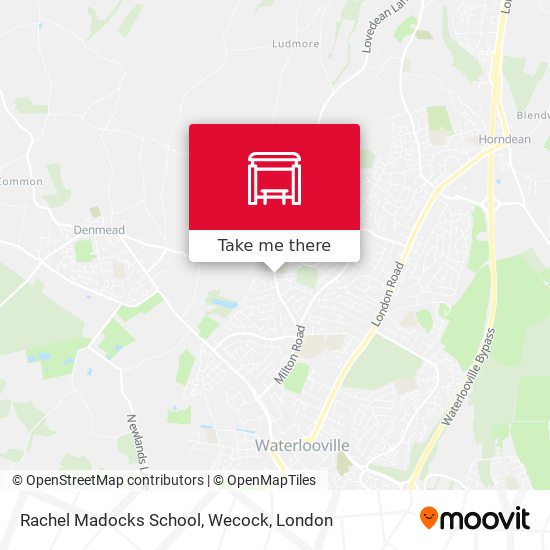 Rachel Madocks School, Wecock map