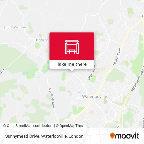 Sunnymead Drive, Waterlooville map