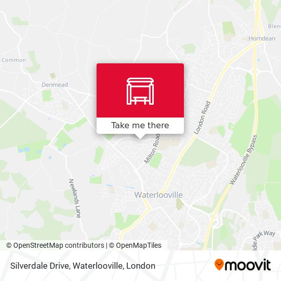 Silverdale Drive, Waterlooville map