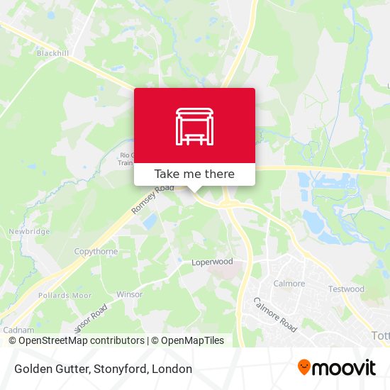Golden Gutter, Stonyford map