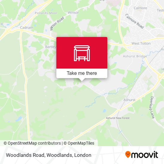 Woodlands Road, Woodlands map