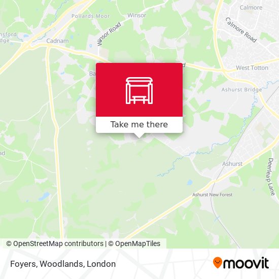 Foyers, Woodlands map