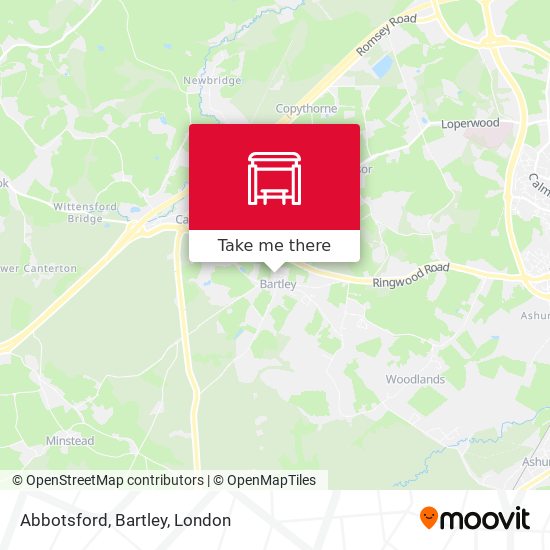 Abbotsford, Bartley map