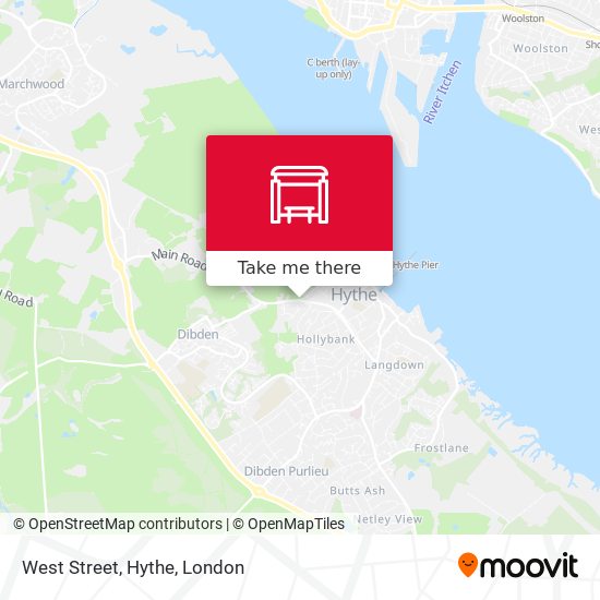 West Street, Hythe map