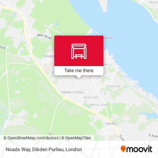 Noads Way, Dibden Purlieu map
