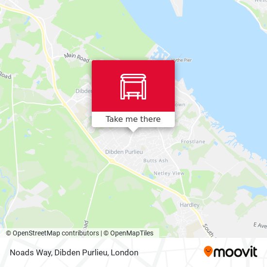 Noads Way, Dibden Purlieu map