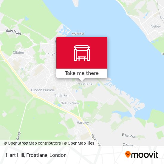 Hart Hill, Frostlane map