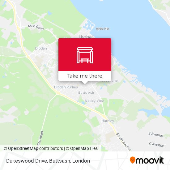 Dukeswood Drive, Buttsash map
