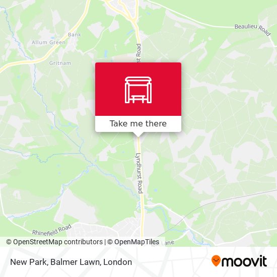 New Park, Balmer Lawn map