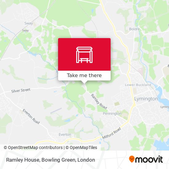 Ramley House, Bowling Green map
