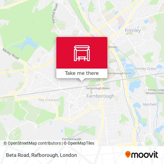 Beta Road, Rafborough map