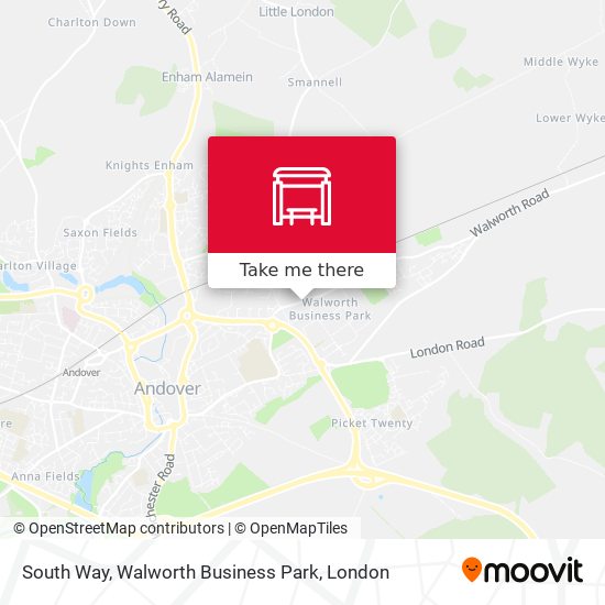 South Way, Walworth Business Park map