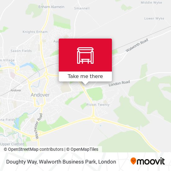 Doughty Way, Walworth Business Park map