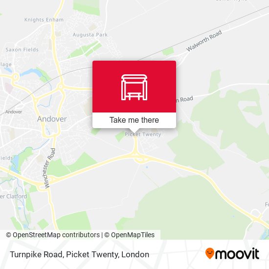 Turnpike Road, Picket Twenty map