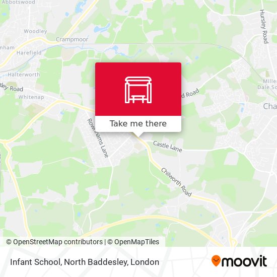 Infant School, North Baddesley map