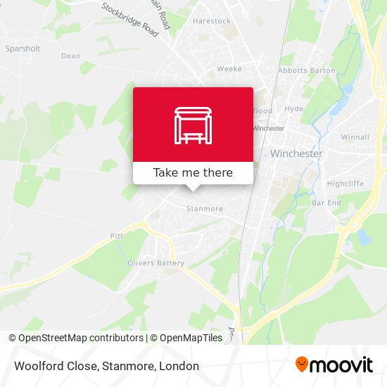 Woolford Close, Stanmore map