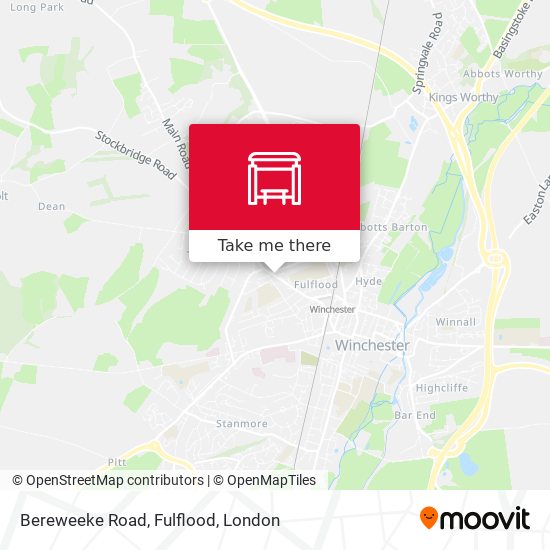 Bereweeke Road, Fulflood map