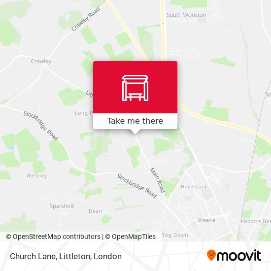 Church Lane, Littleton map
