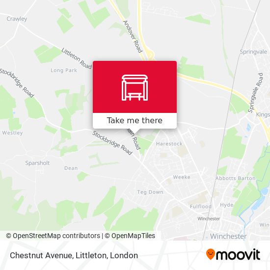Chestnut Avenue, Littleton map