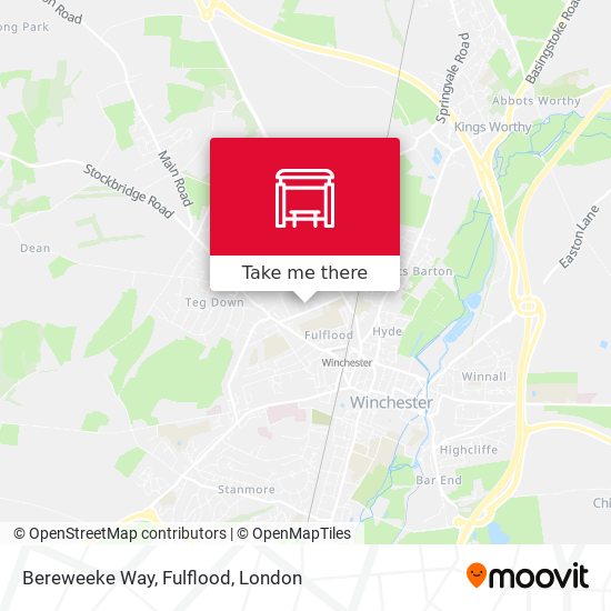 Bereweeke Way, Fulflood map